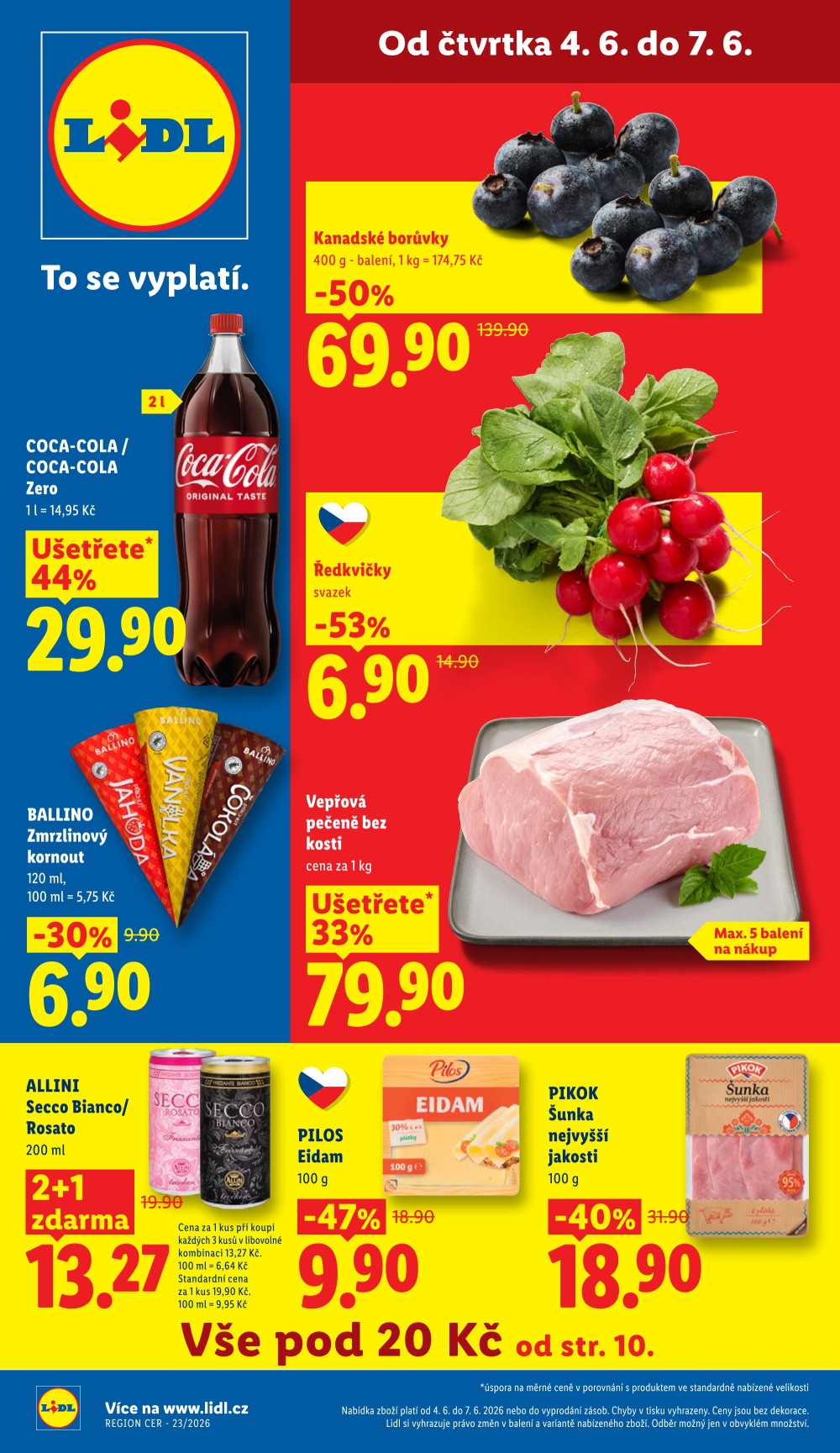 Leták Lidl leták od čtvrtka - strana 1