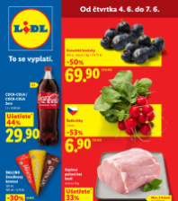 Akční leták Lidl  od čtvrtka