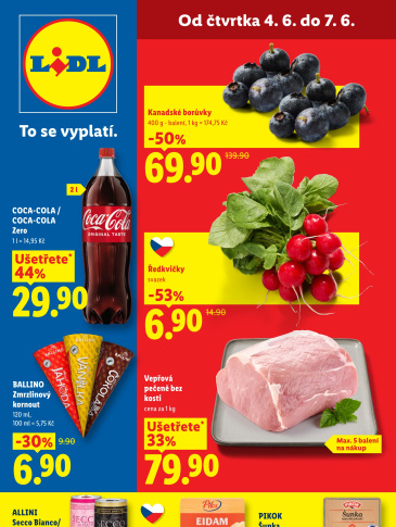 Lidl leták od čtvrtka