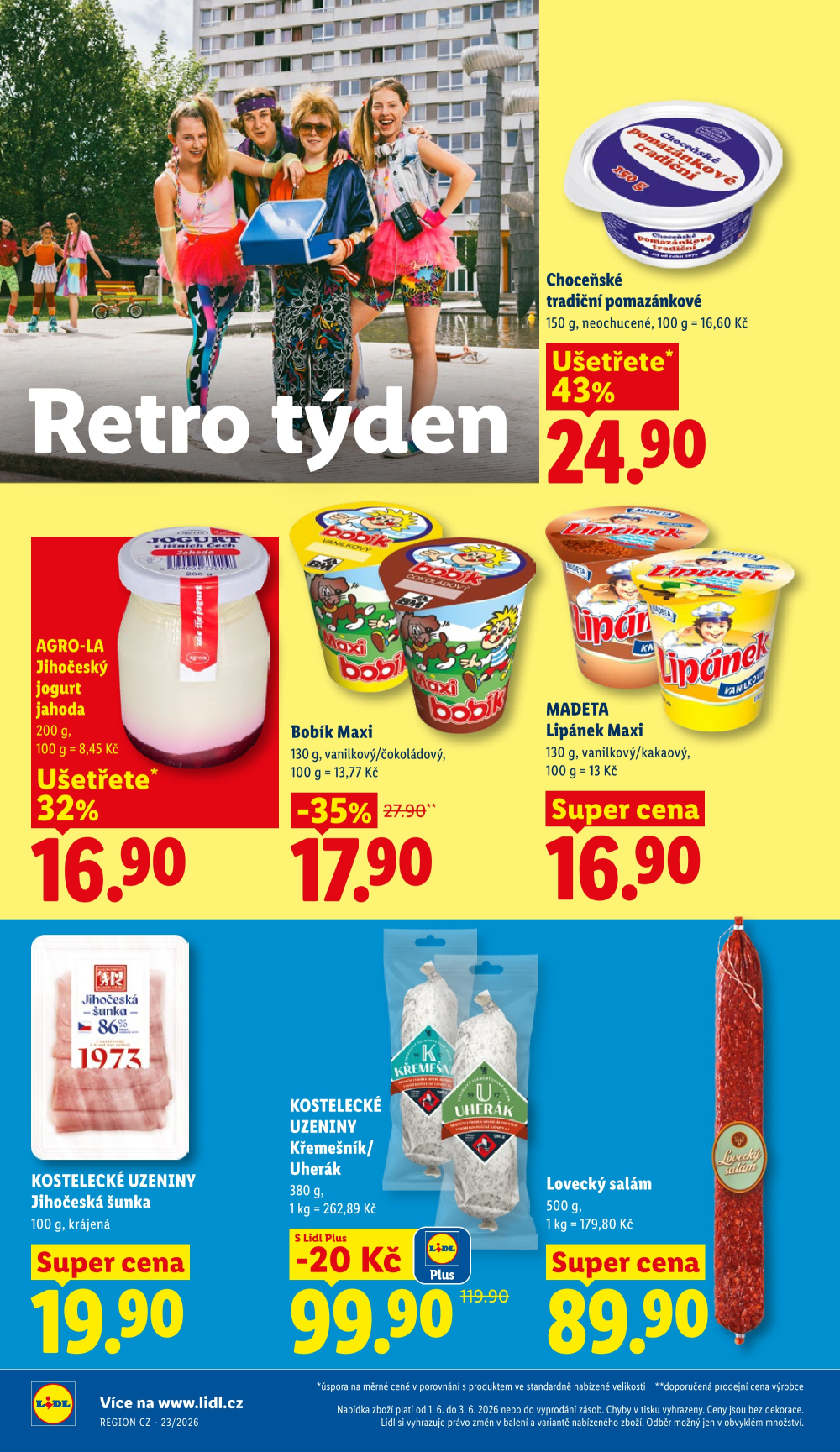 Leták Lidl leták od pondělí - Retro týden - strana 14