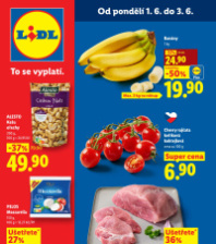 Akční leták Lidl  od pondělí - Retro týden
