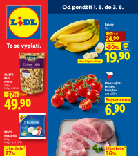 Akční leták Lidl  od pondělí - Retro týden