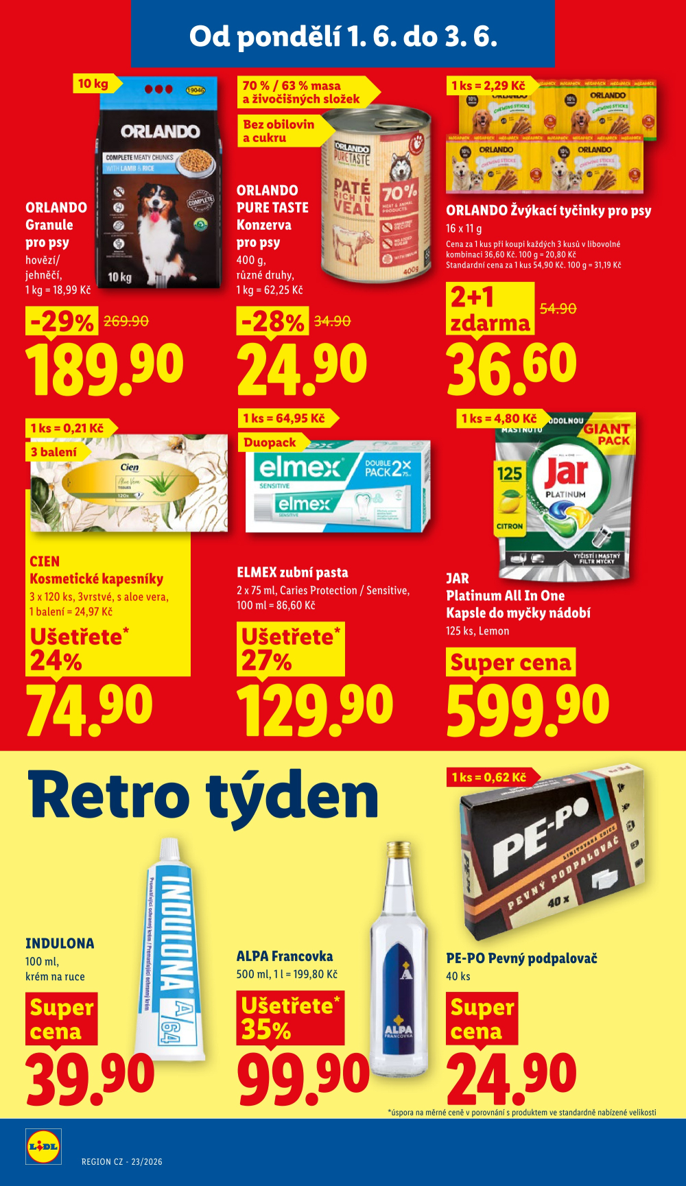 Leták Lidl leták od pondělí - Retro týden - strana 28