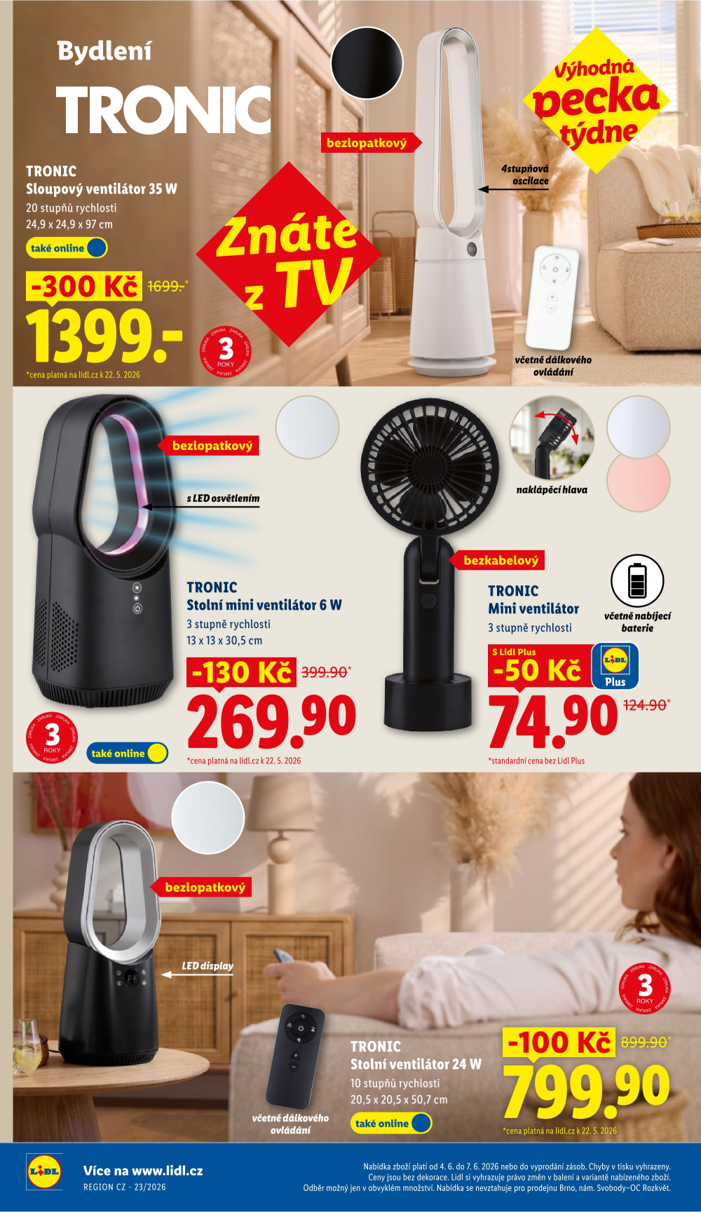 Leták Lidl leták - Nabídka spotřebního zboží - strana 21