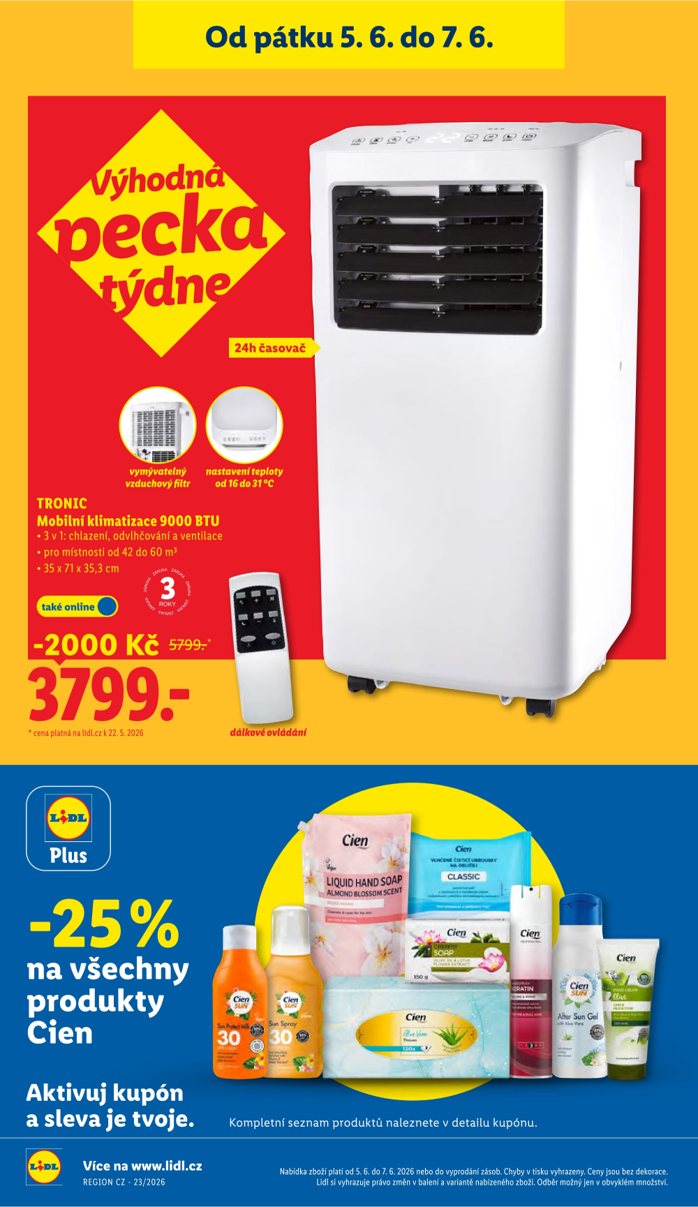 Leták Lidl leták - Nabídka spotřebního zboží - strana 29