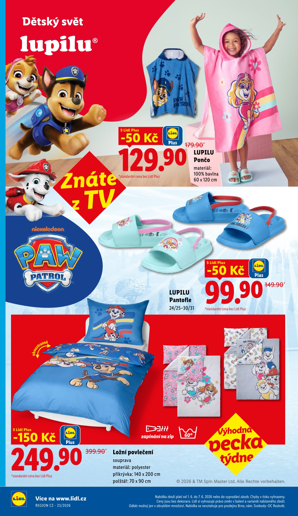 Leták Lidl leták - Nabídka spotřebního zboží - strana 6