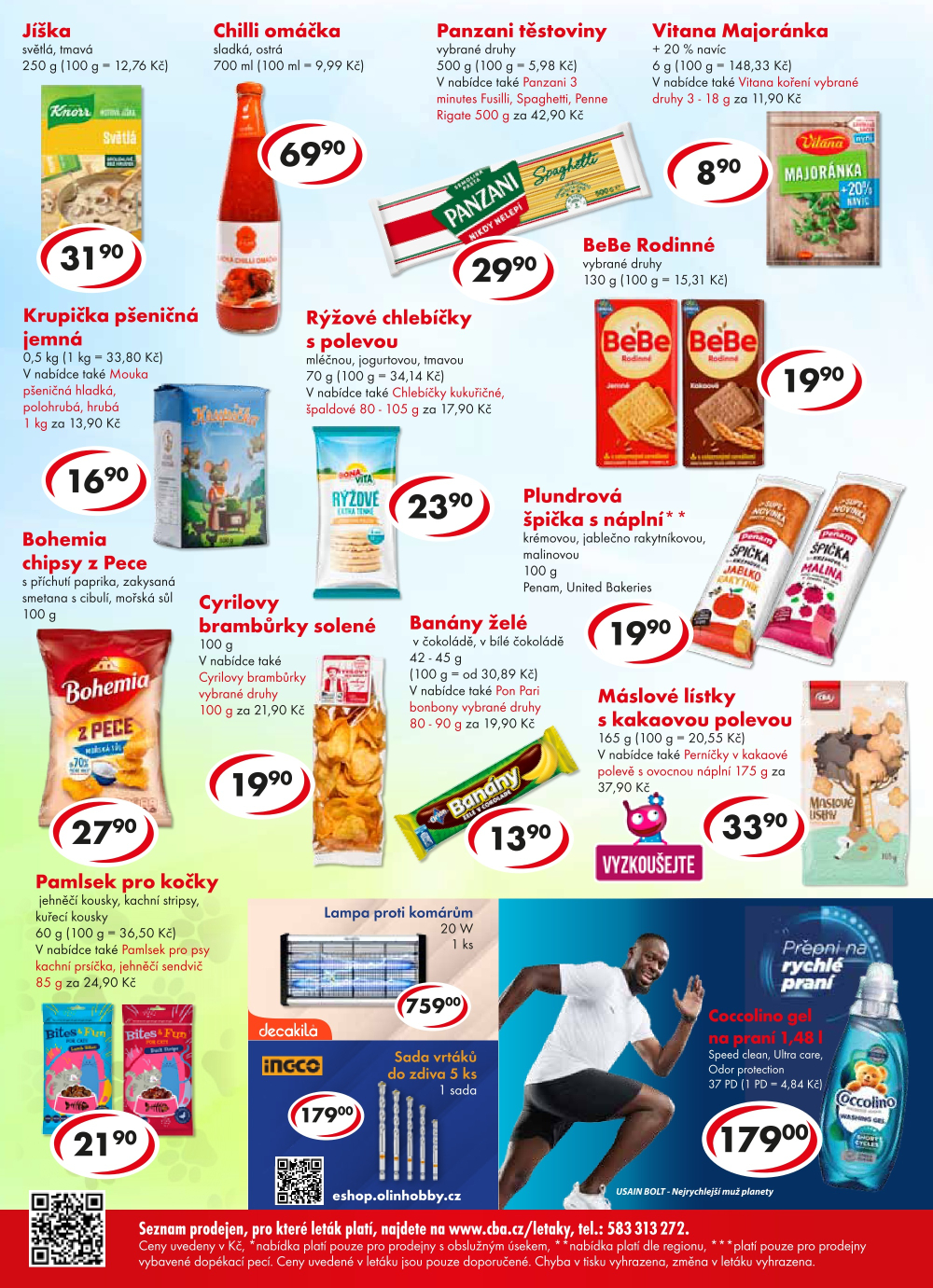 Leták CBA Potraviny leták - strana 4