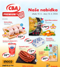Akční leták CBA Premium 
