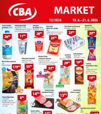 Akční leták CBA Market 