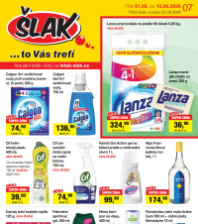 Akční leták Šlak drogerie 