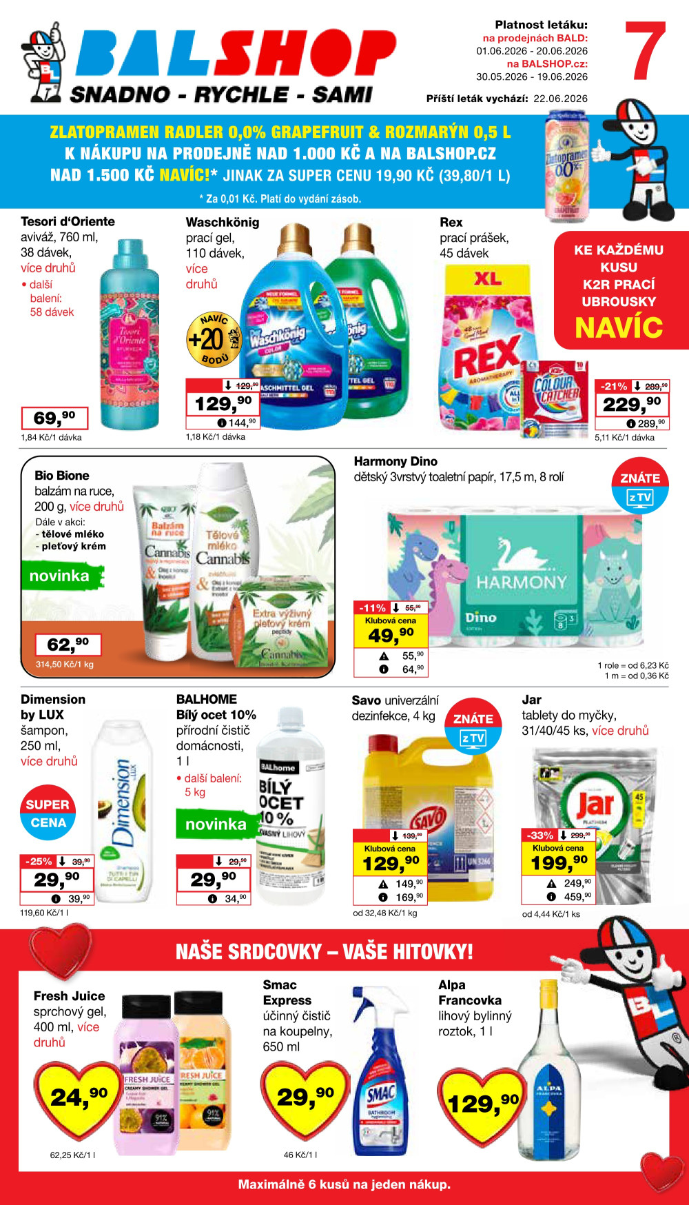 Leták Barvy a laky drogerie leták - strana 1