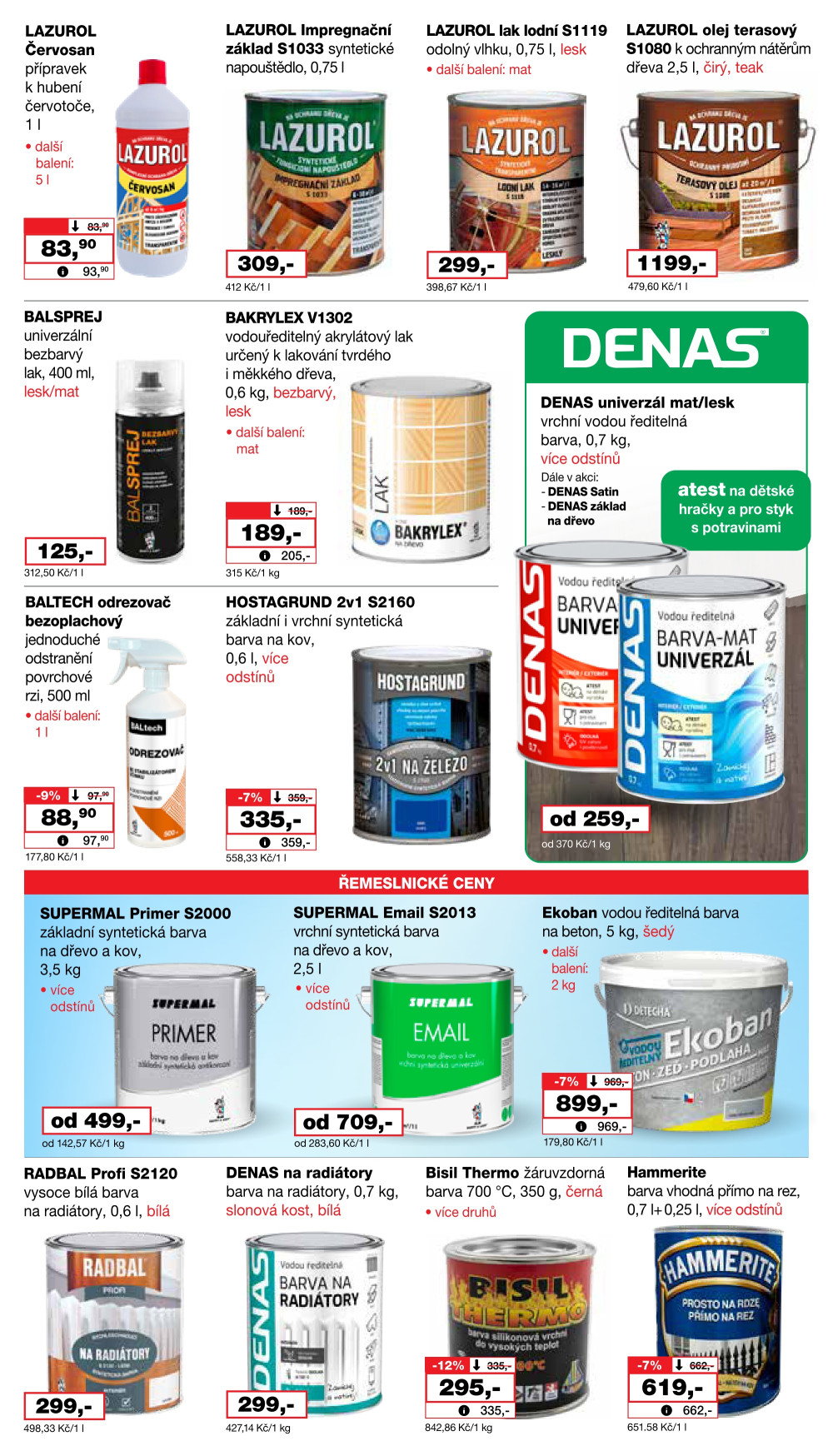 Leták Barvy a laky drogerie leták - strana 6