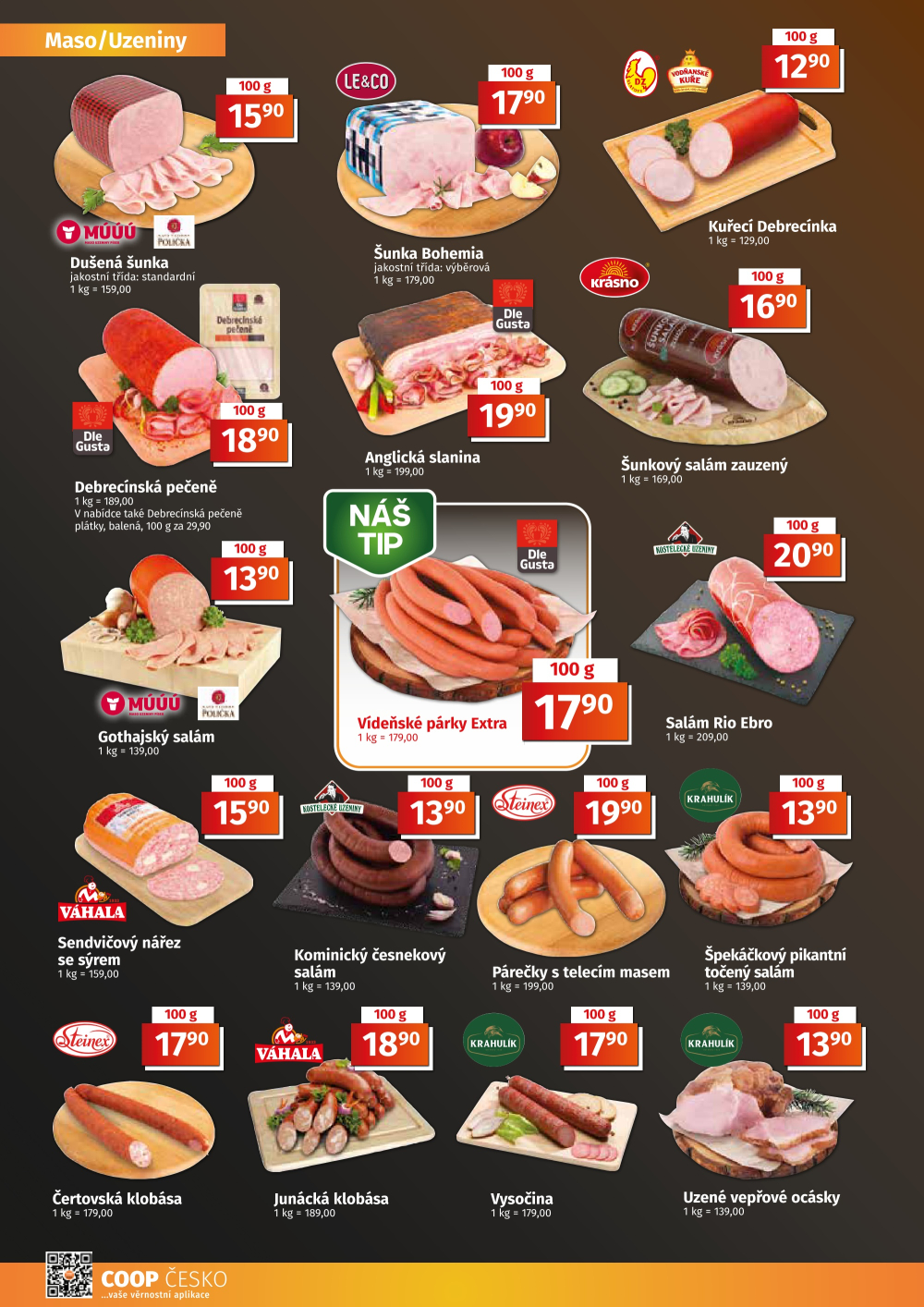 Leták COOP leták - TIP a TUTY Menu - strana 2