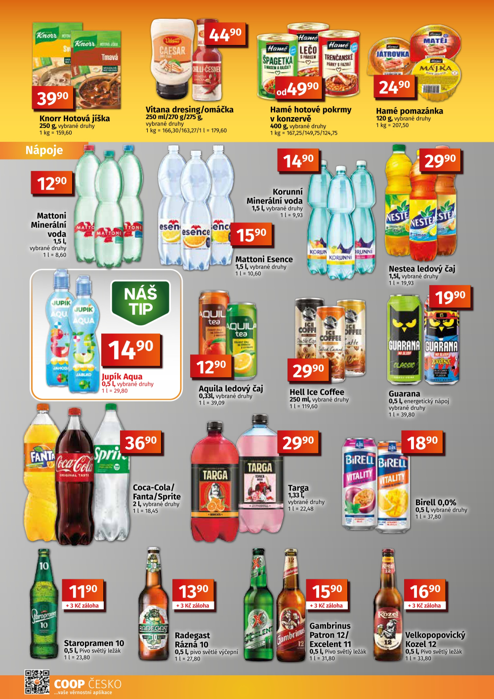 Leták COOP leták - TIP a TUTY Menu - strana 6