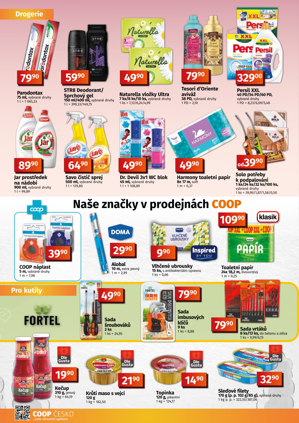 Leták COOP leták - TIP a TUTY Menu - strana 8