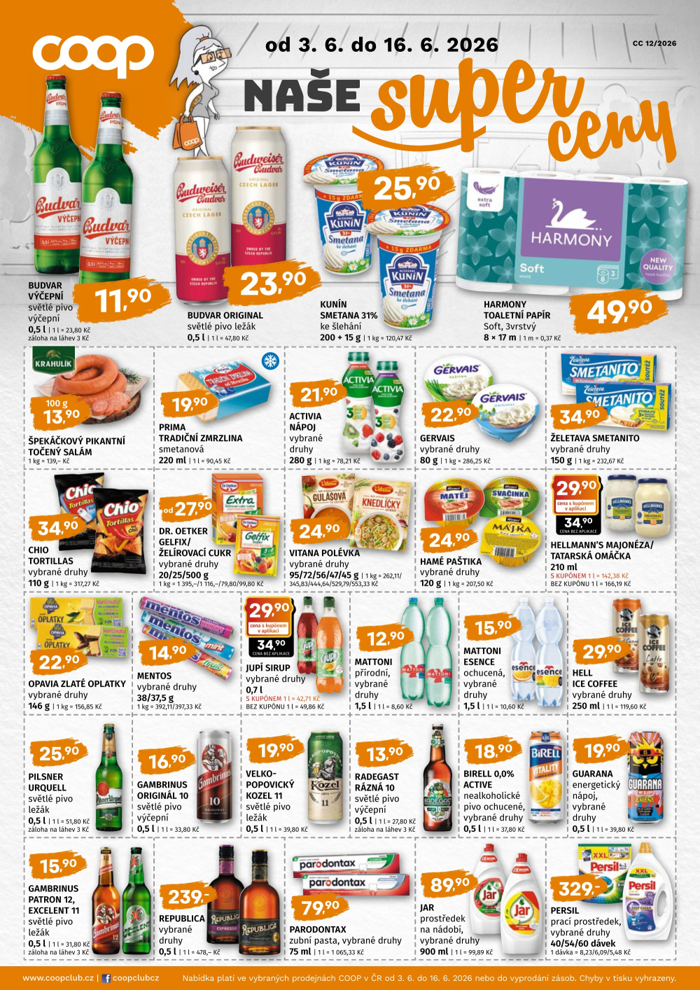 Leták COOP leták - Super ceny - strana 1
