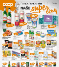 Akční leták COOP  - Super ceny