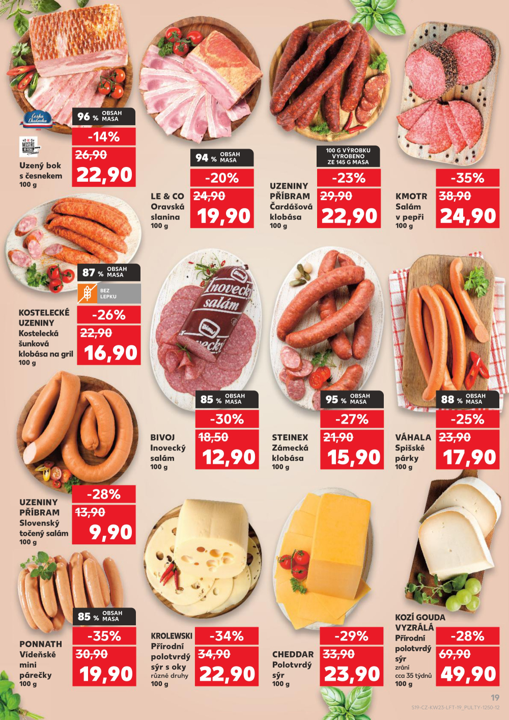 Leták Kaufland leták Písek - strana 19