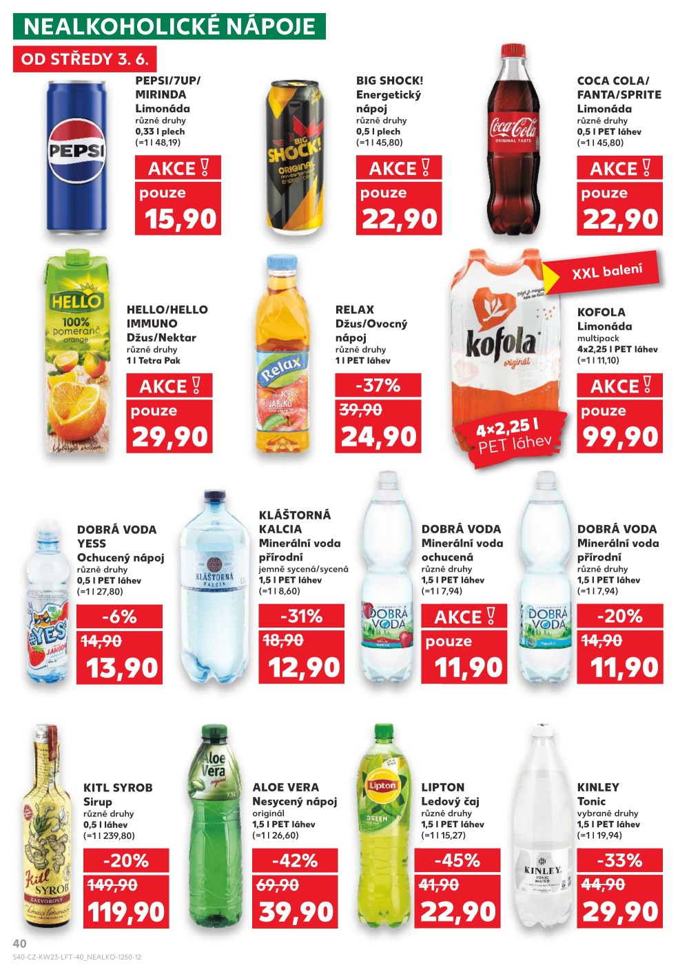 Leták Kaufland leták Sokolov - strana 40