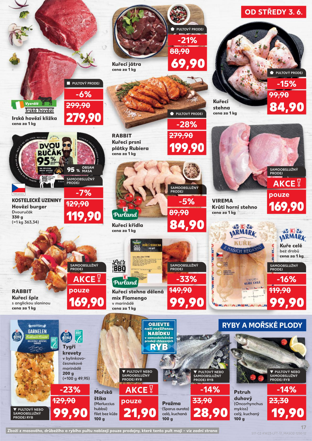 Leták Kaufland leták Praha 6 - Podbaba - strana 17