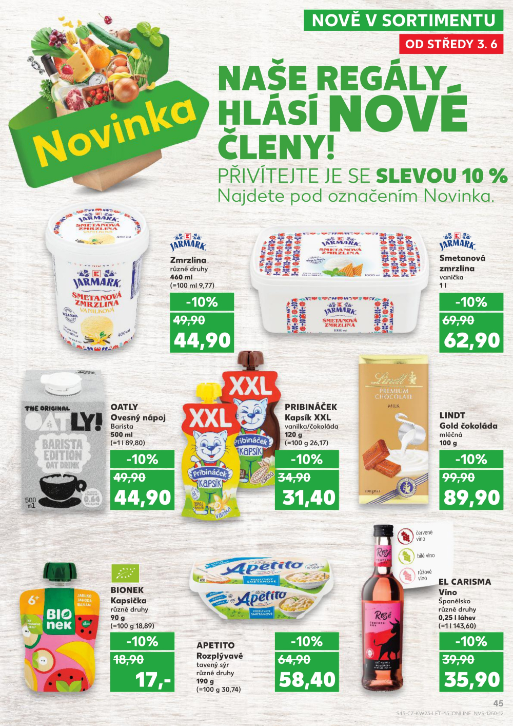 Leták Kaufland leták Tábor - strana 45