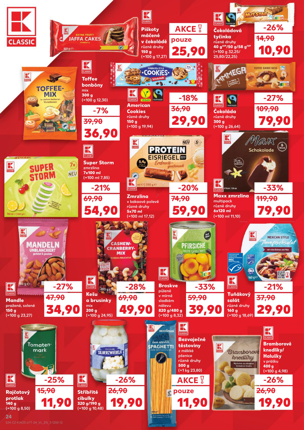 Leták Kaufland leták Praha 4 - Modřany - strana 24