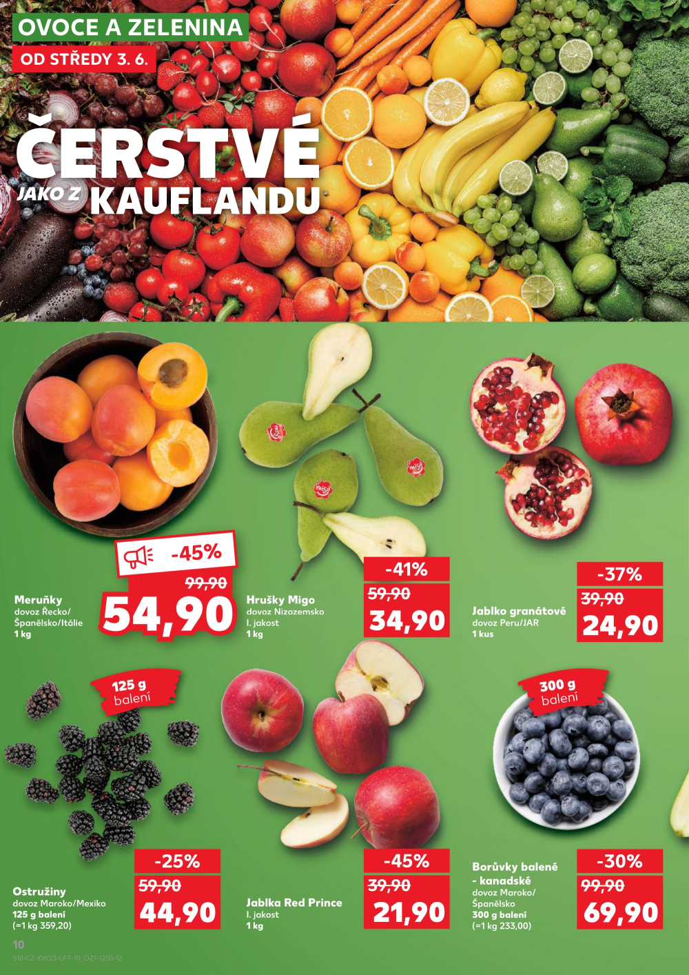 Leták Kaufland leták Třebíč, Brněnská - strana 10