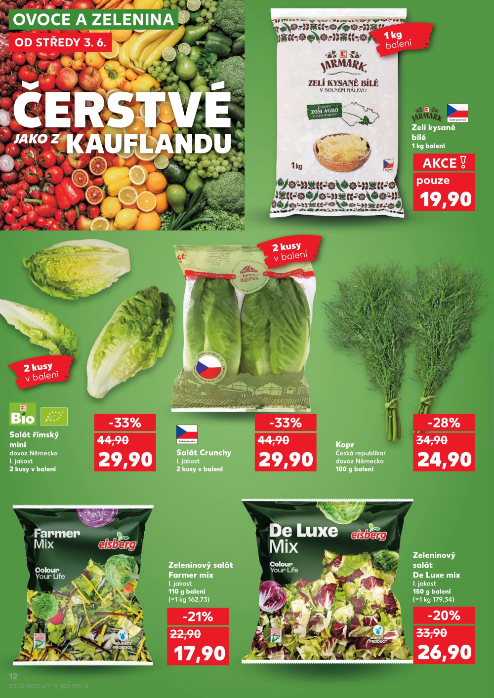 Leták Kaufland leták Praha 4 - Michle - strana 12