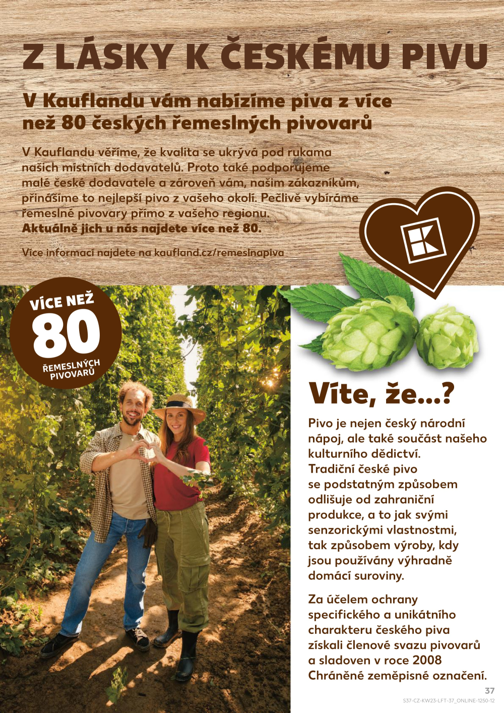 Leták Kaufland Turnov, Sobotecká - strana 37