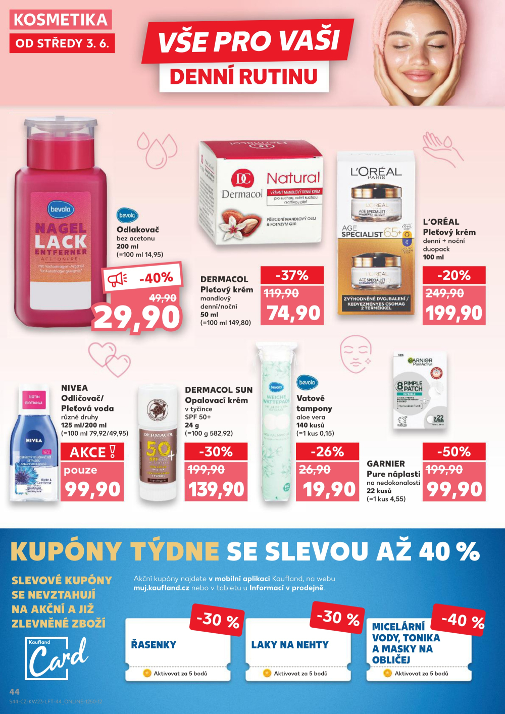 Leták Kaufland Turnov, Sobotecká - strana 44
