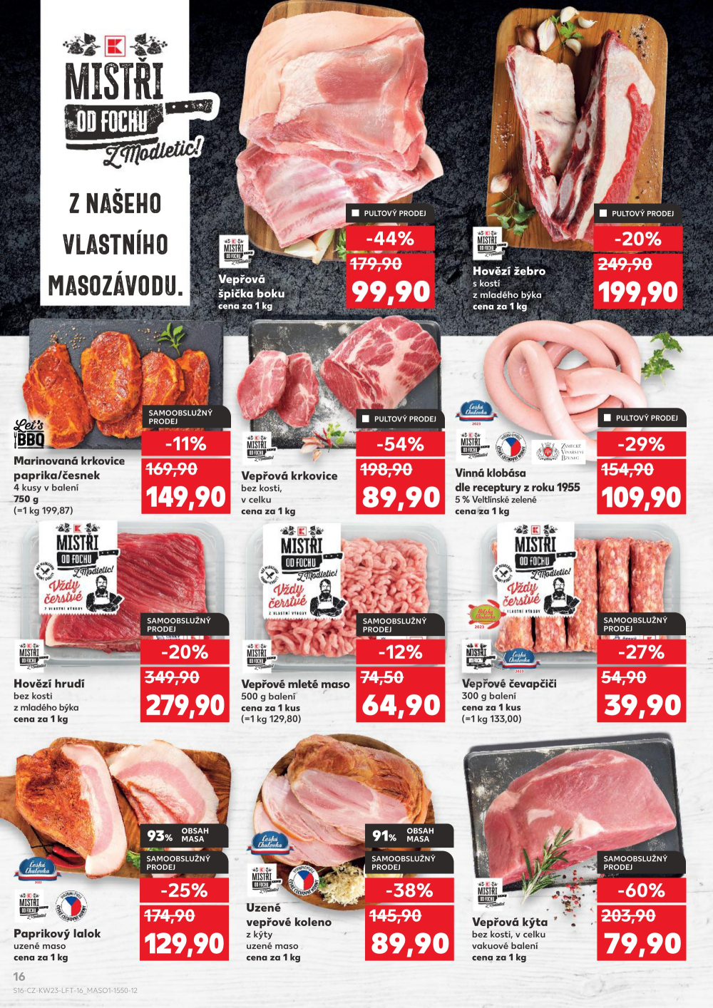 Leták Kaufland leták Vsetín - strana 16