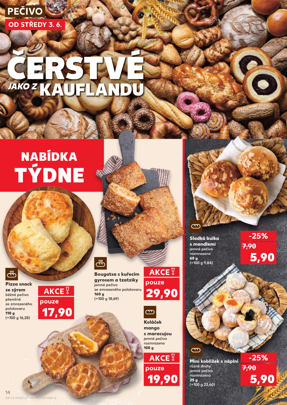 Leták Kaufland leták Praha 8 - Libeň - strana 14