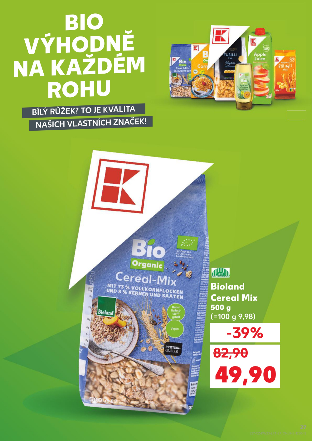 Leták Kaufland leták Praha 8 - Libeň - strana 27