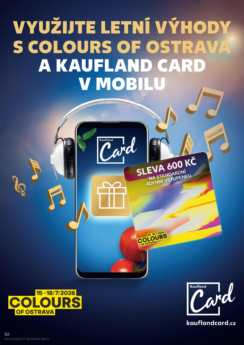 Leták Kaufland leták Praha 8 - Libeň - strana 52