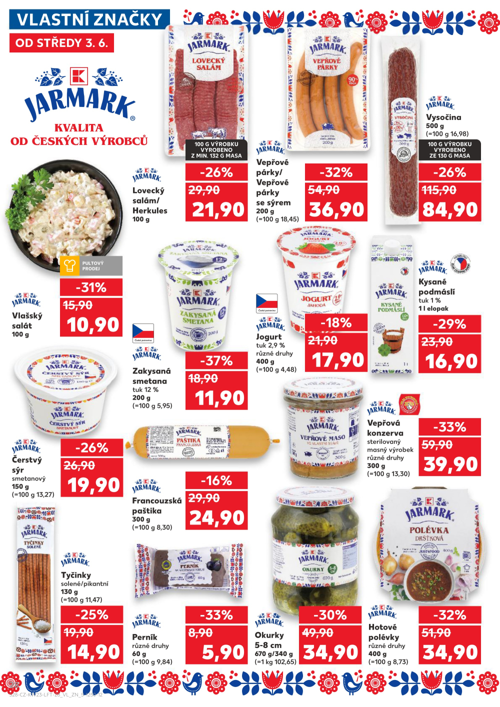 Leták Kaufland leták Jablonec nad Nisou, Jateční - strana 28