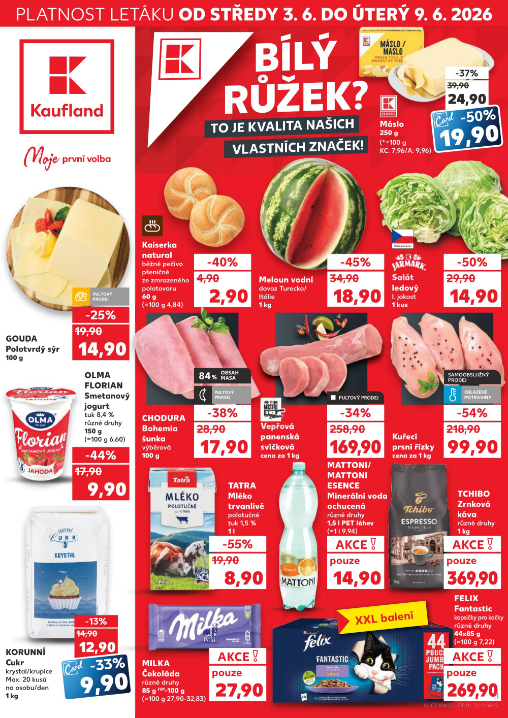 Leták Kaufland leták Nový Bor - strana 1