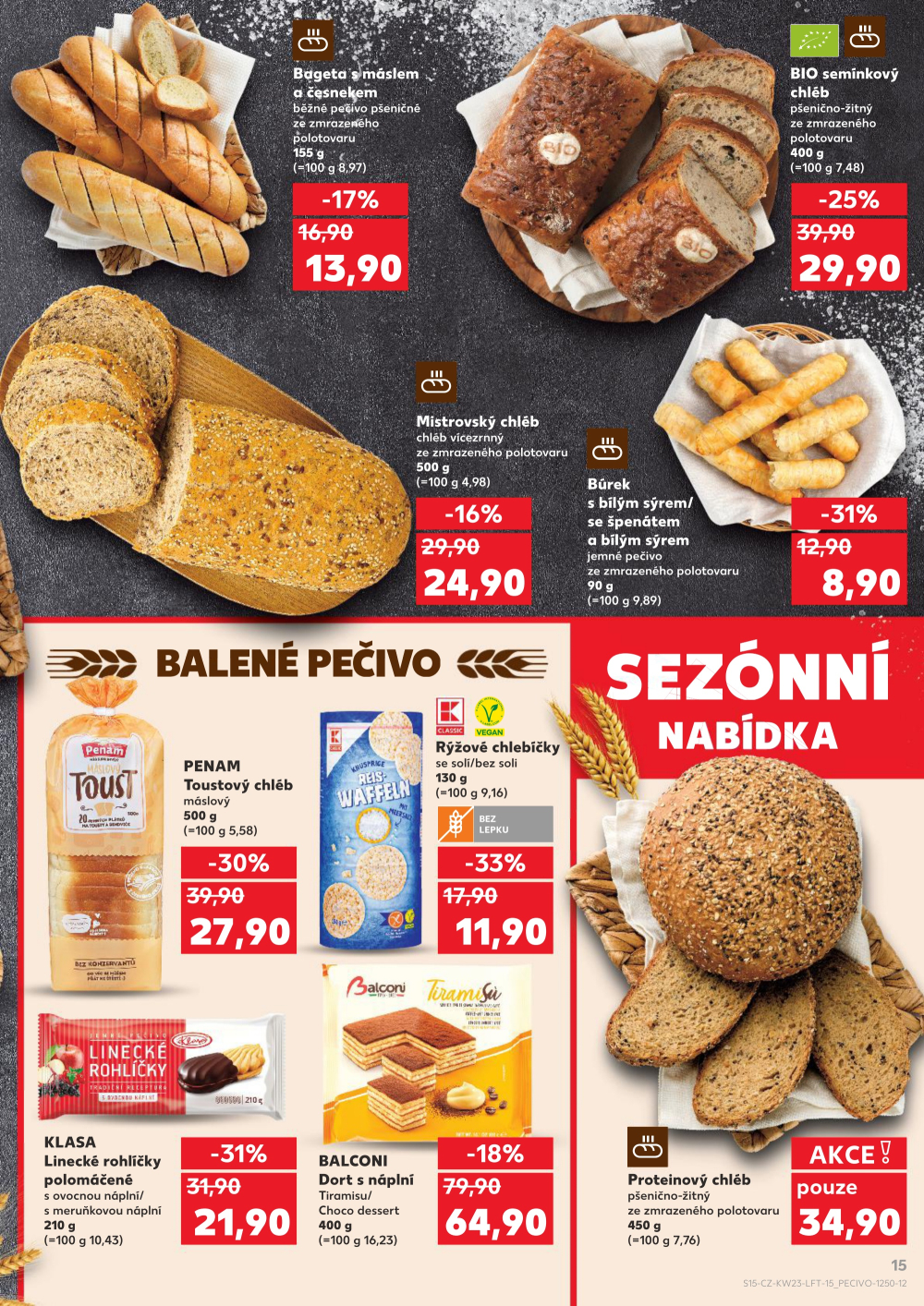 Leták Kaufland leták Opava - Předměstí - strana 15