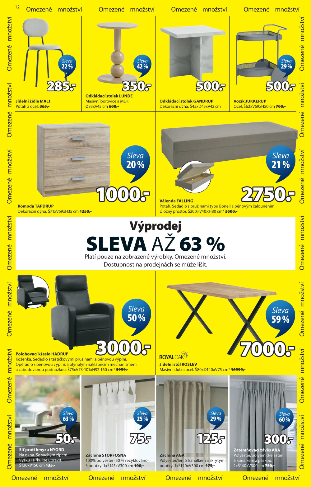 Leták Jysk leták - Výprodej a další skvělé nabídky - strana 13