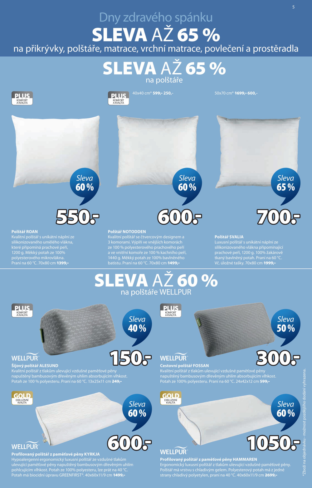 Leták Jysk leták - Výprodej a další skvělé nabídky - strana 6