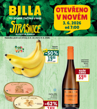 Akční leták BILLA  - Strašnice, V Olšinách