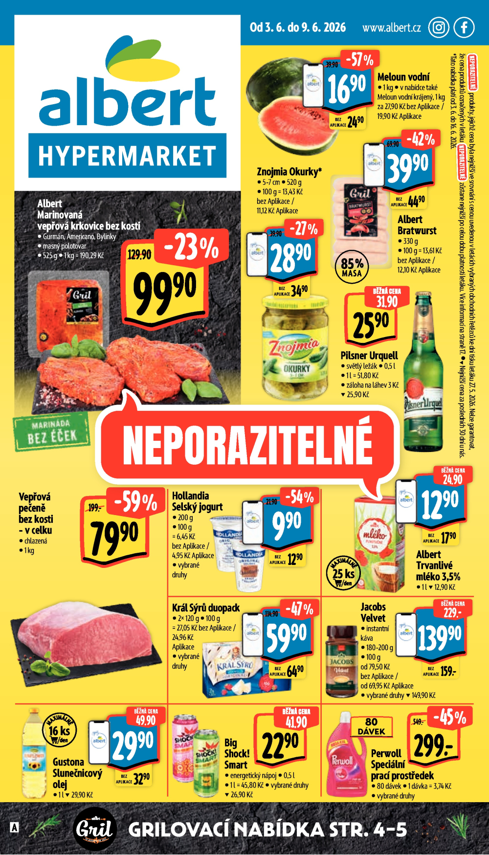 Leták Albert Hypermarket leták - strana 1