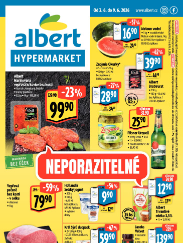 Albert Hypermarket leták