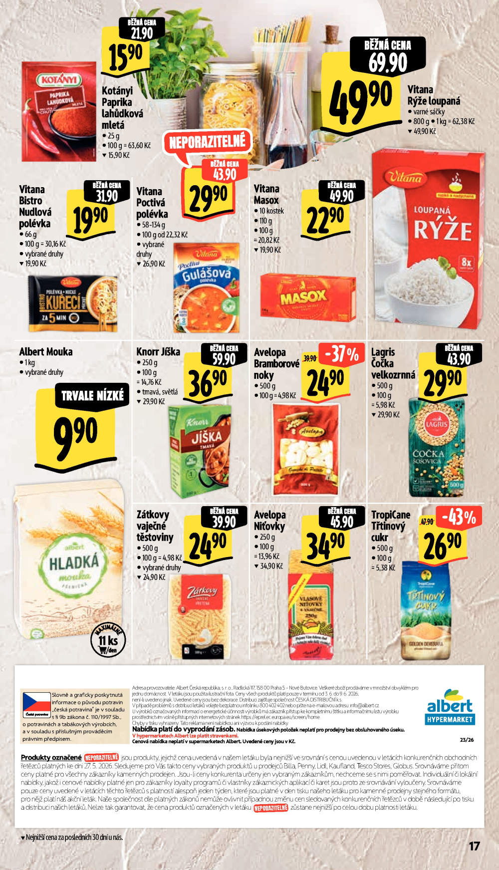 Leták Albert Hypermarket leták - strana 29
