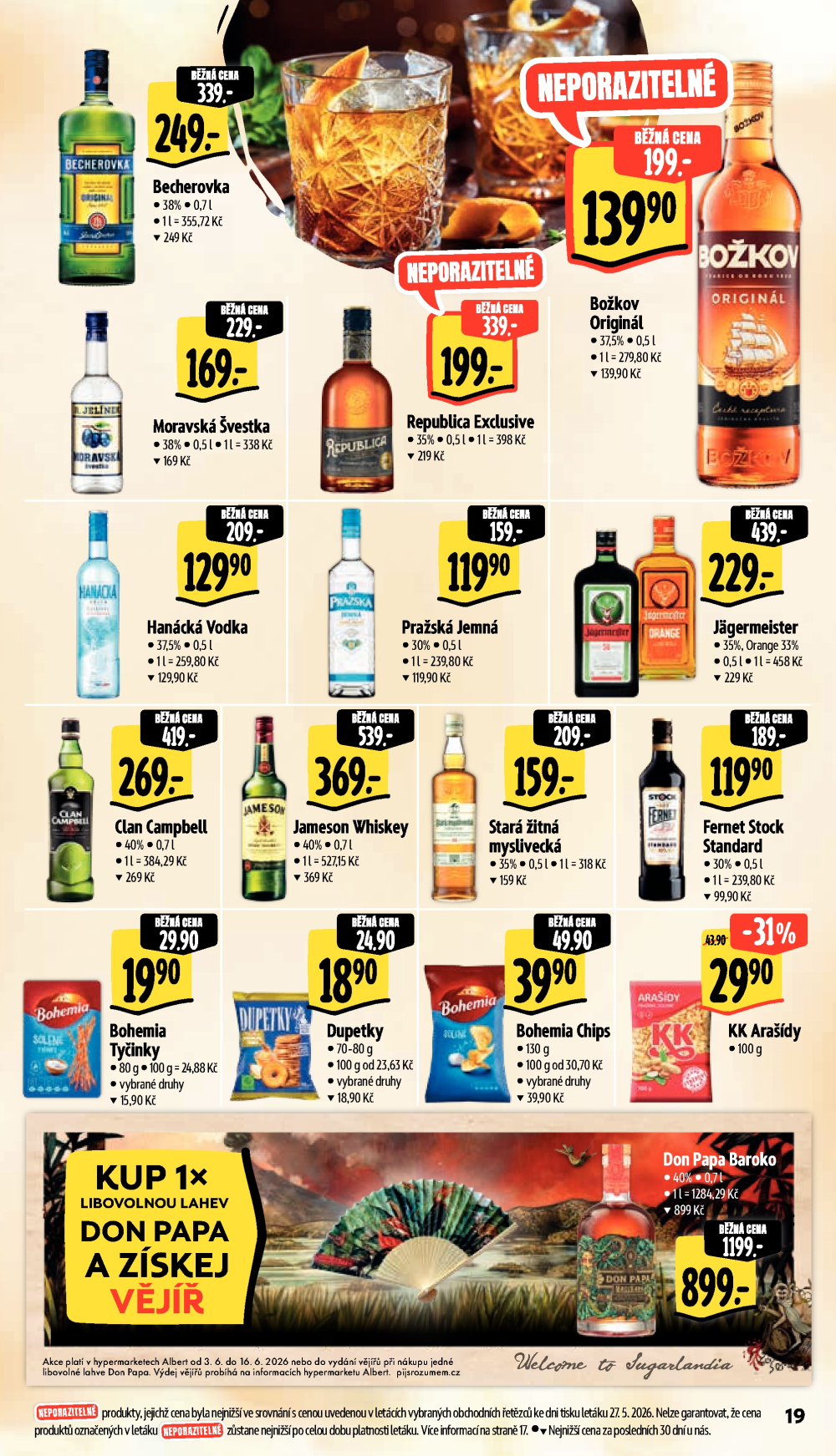 Leták Albert Hypermarket leták - strana 31