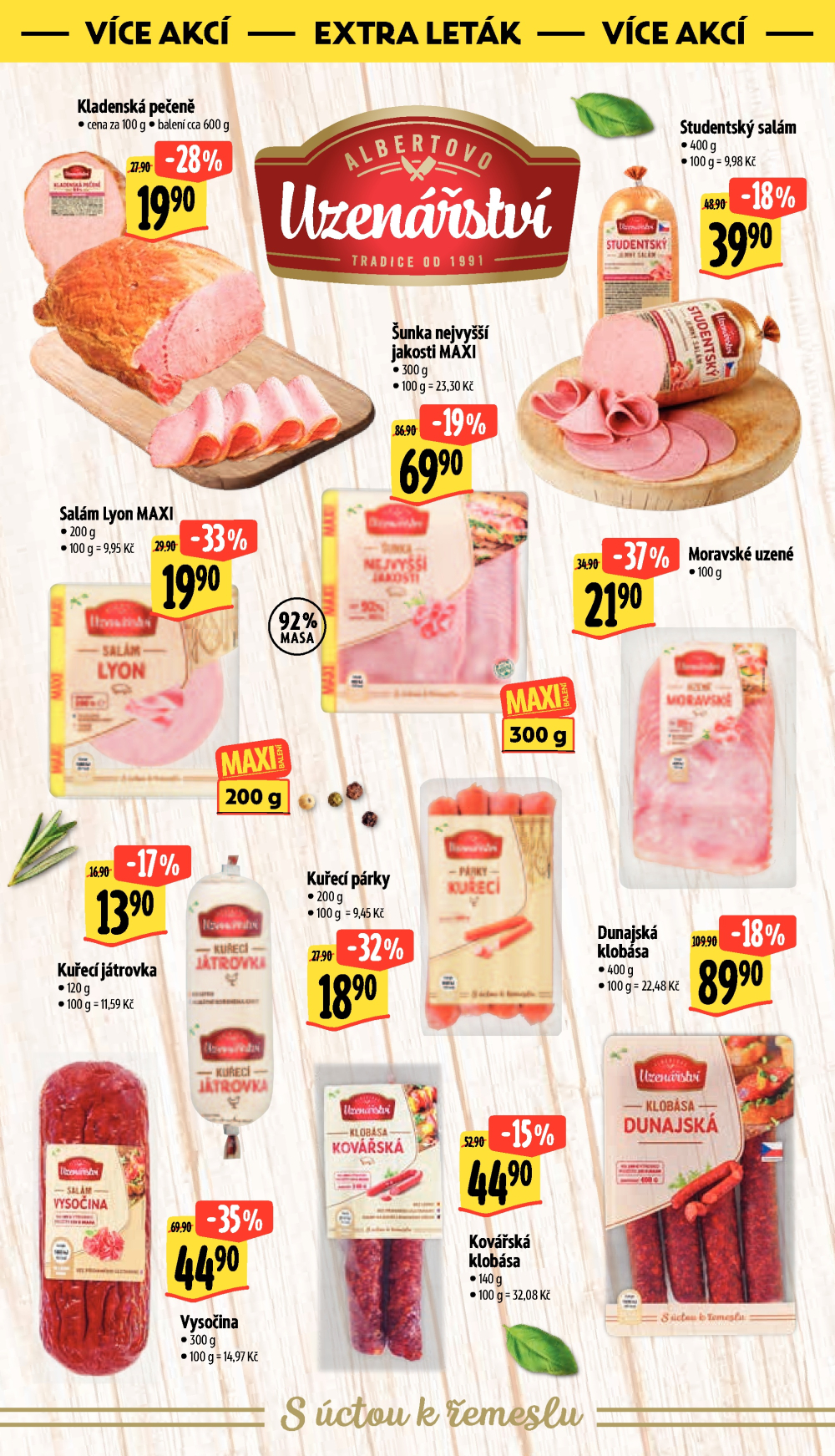 Leták Albert Hypermarket leták - strana 43