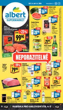 Albert Supermarket leták