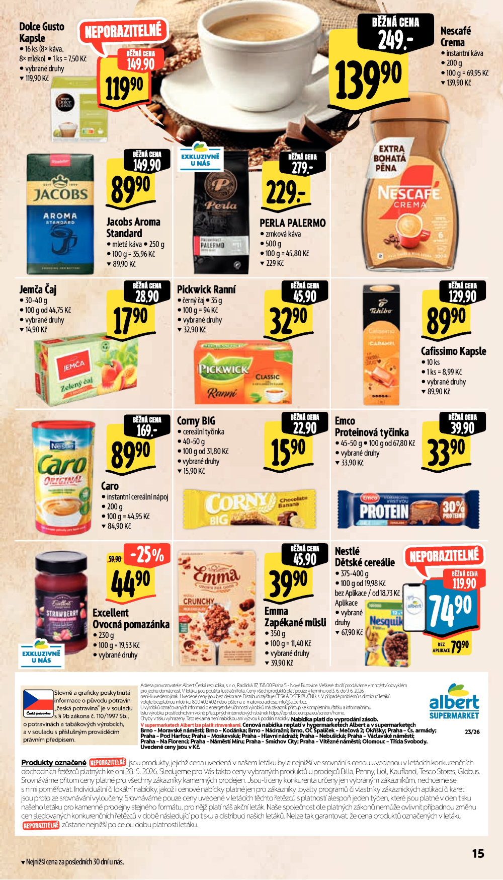 Leták Albert Supermarket leták - strana 25
