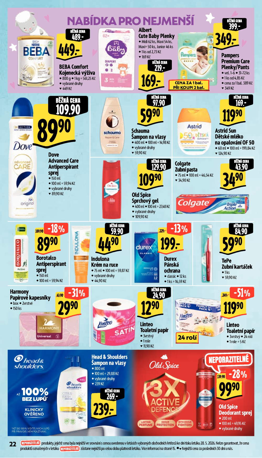 Leták Albert Supermarket leták - strana 32