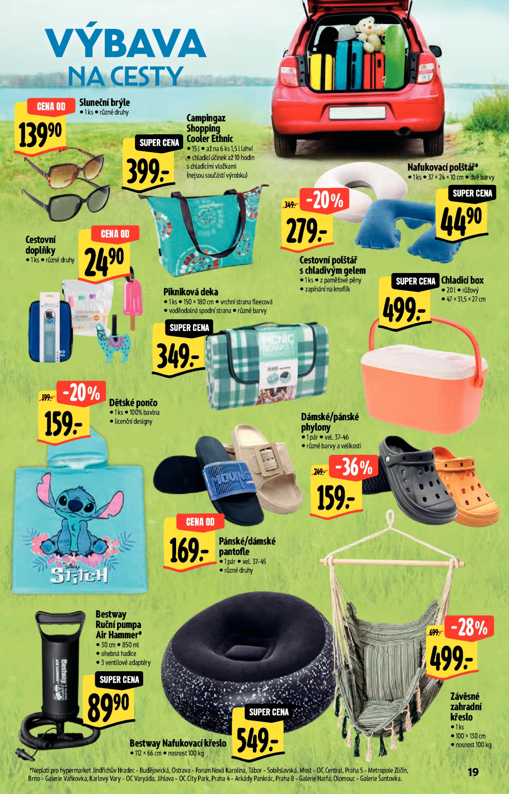 Leták Albert Hypermarket leták - Neporazitelné léto - strana 19