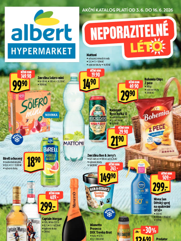 Albert Hypermarket leták - Neporazitelné léto